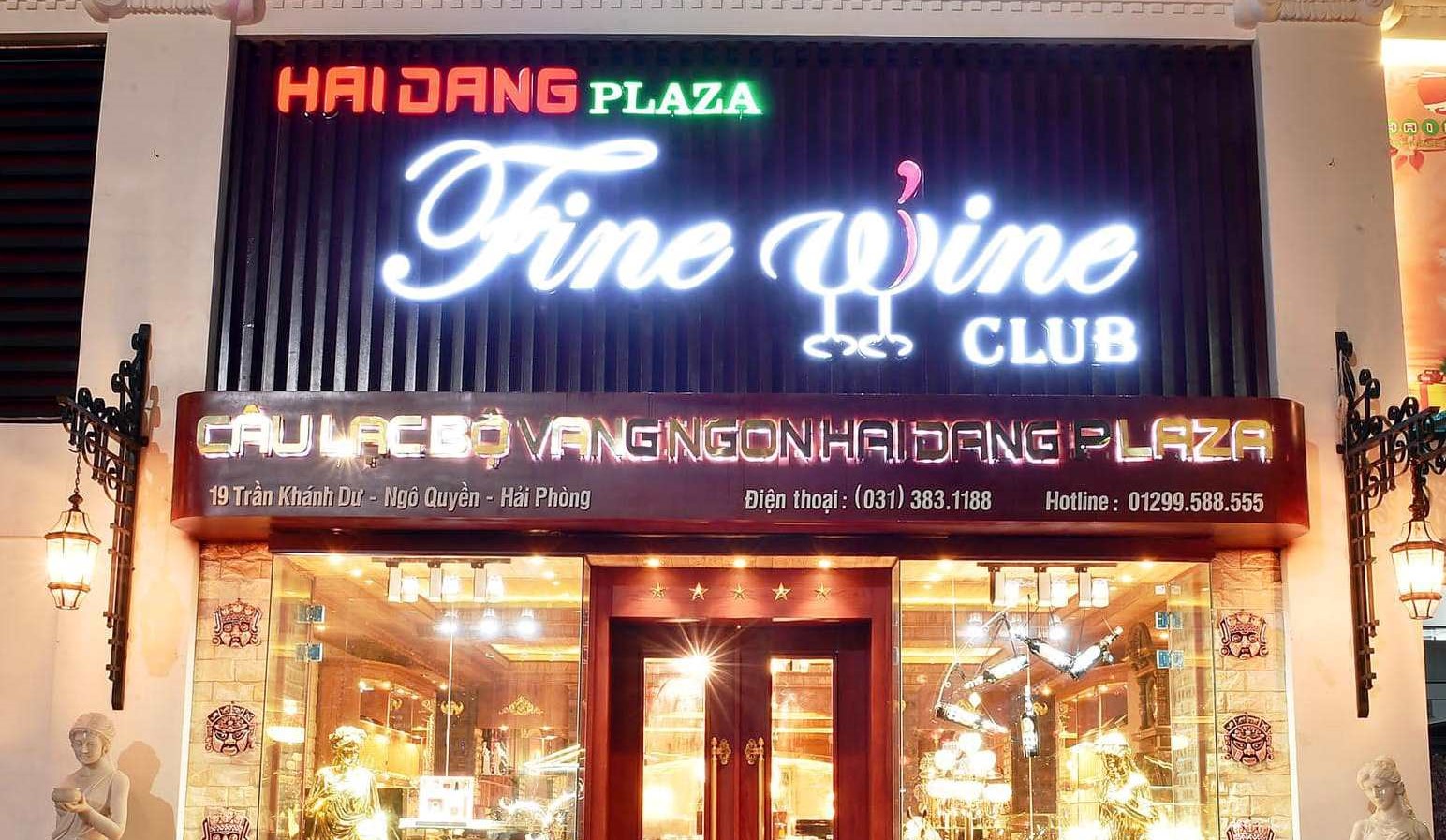 Fine Wine Club
19 Tran Khanh Du, Ngo Quyen, Hai Phong
(+84)88.959.1818 - (+84)829.588.555
marketing@haidangplaza.vn@gmail.com
